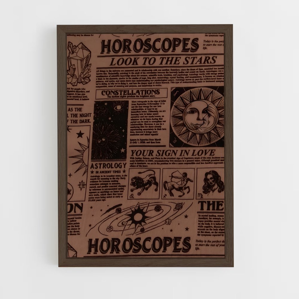 Poster Cosmos en Bandes Dessinées – affiche Espace rétro (vue 5)